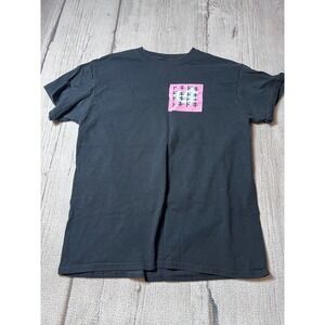 FOUREYES x BASEDKAWAII Graphic T-Shirt Mens Medium Black Anime Print